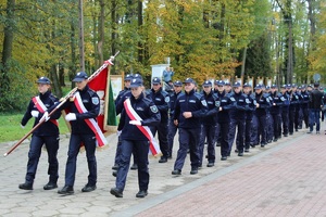 kadeci klas mundurowych ze szkoły w Wojsławicach