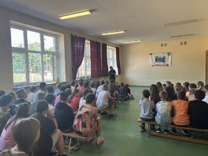 Spotkanie profilaktyczne w 
Szkole Podstawowej  w Czechach